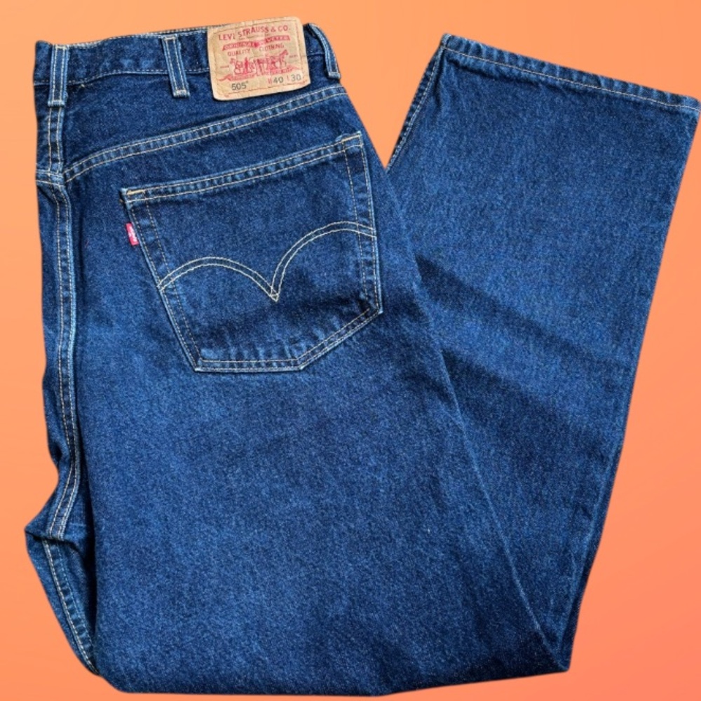 Size 40x30 Levis 505 Jeans‎ USA Vintage